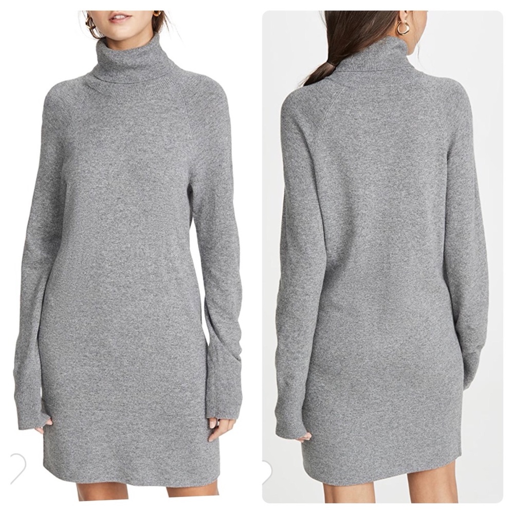Veronica Beard Dress Wool/ Cashmere Saranac Turtleneck Mini Dress- XS